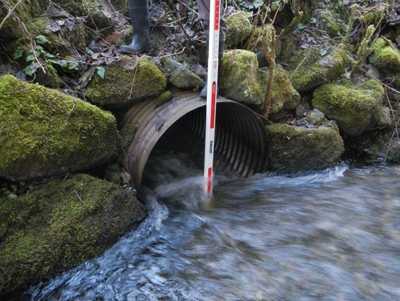 Andrews Creek Culvert at Snow Creek Road