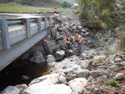 Colockum Creek Bridge Scour Repair
